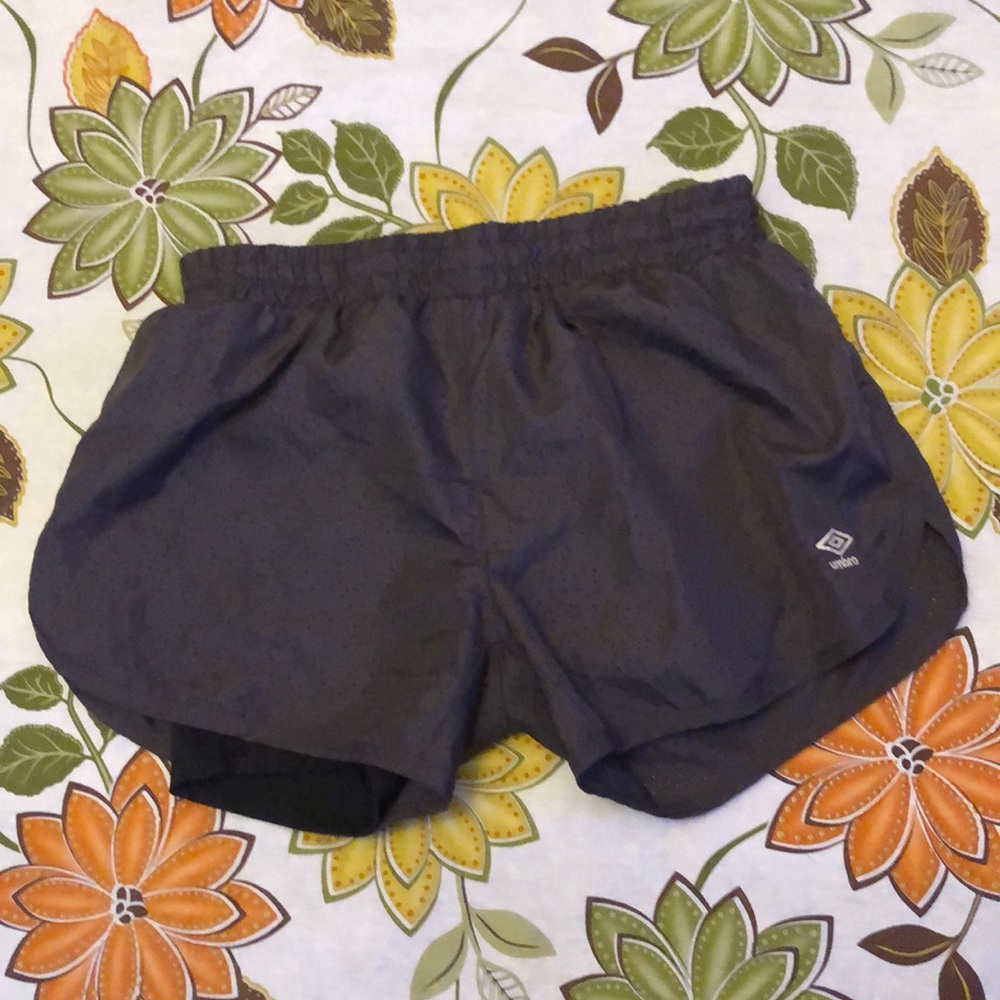 Grey Umbro shorts In good condition.